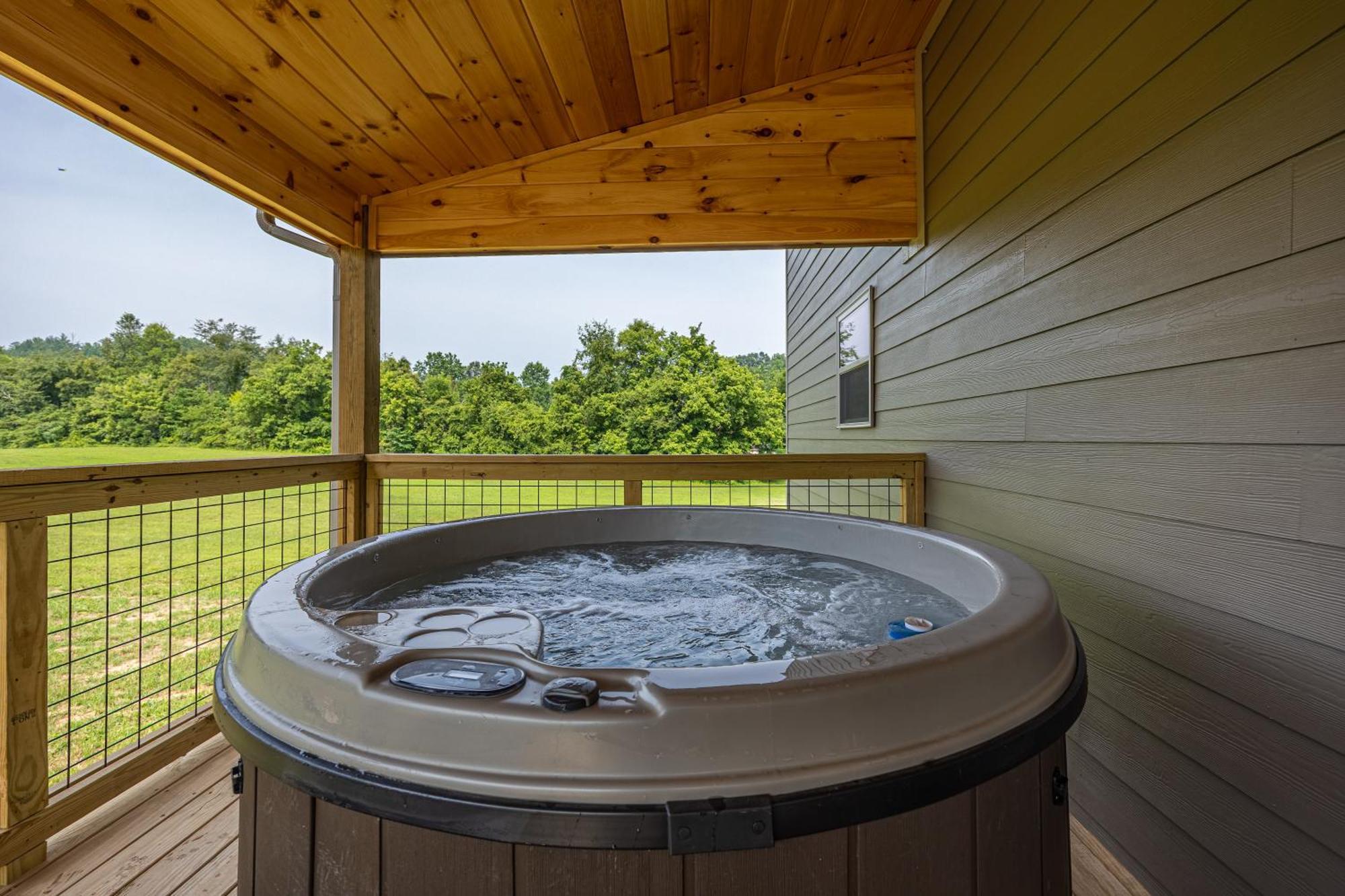 Misty Morning Meadow Breathtaking Smoky Mountain Cabin With Hot Tub, Views, & Free Tickets Villa Cosby Exterior photo