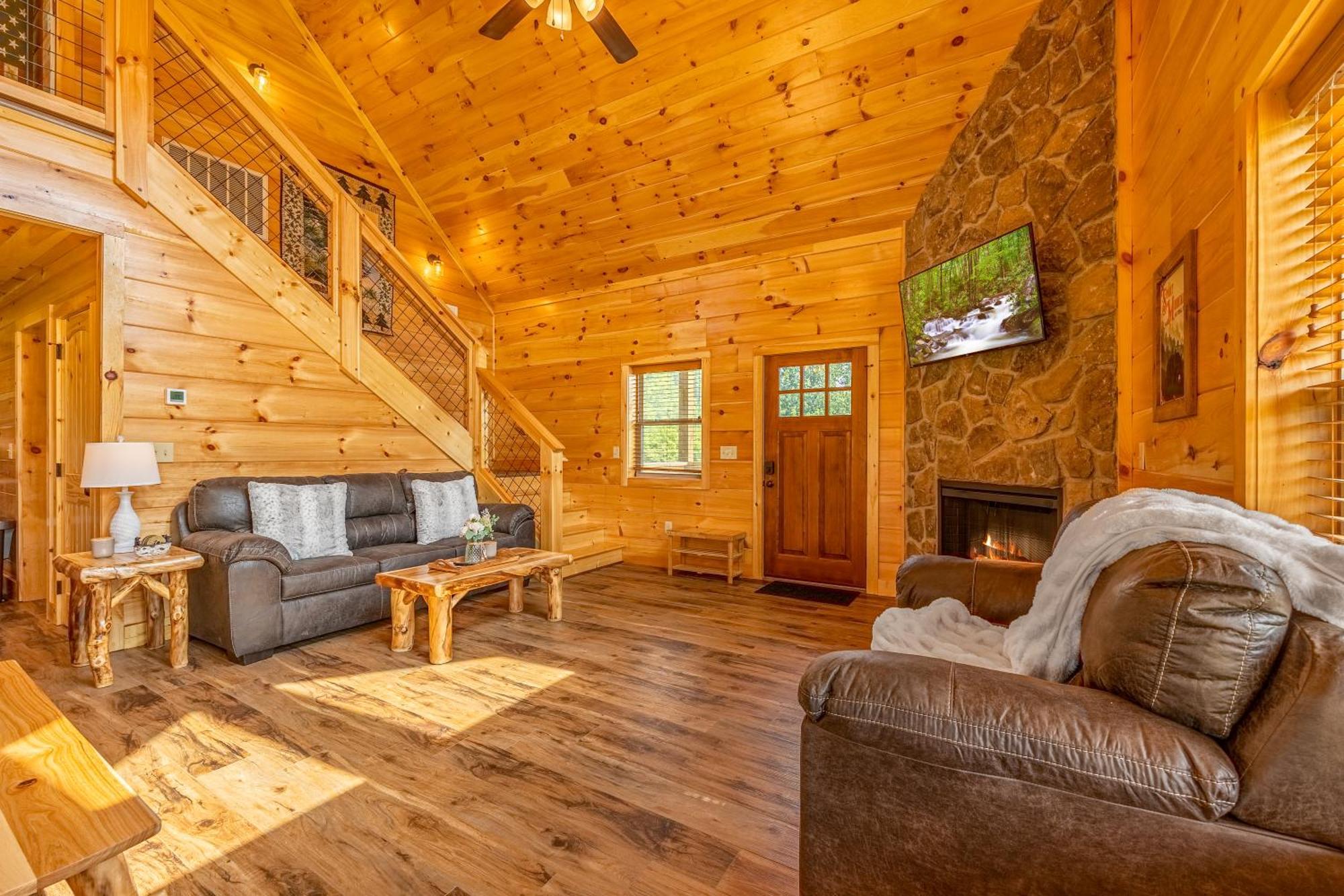 Misty Morning Meadow Breathtaking Smoky Mountain Cabin With Hot Tub, Views, & Free Tickets Villa Cosby Exterior photo